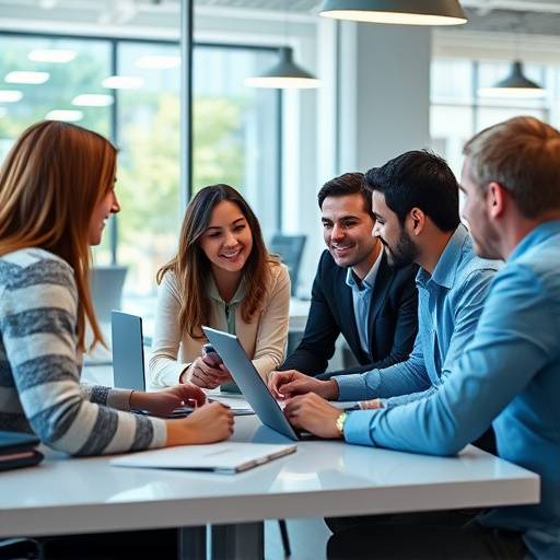 NetSight Pro team collaborating in their Sunnyvale office.